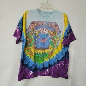 Grateful Dead‎ Inspiration 2006 Shirt Adult XL Tie Dye Graphic Tee Liquid Blue
